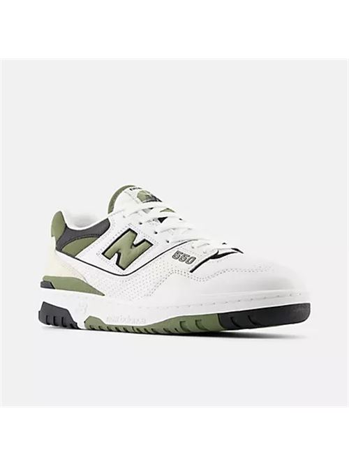 scarpe lifestyle NEW BALANCE | BB550DOBWHITE GREEN